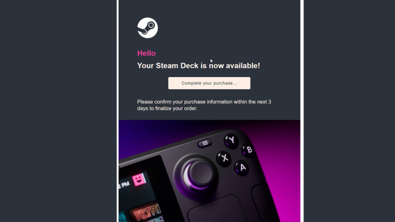 Valve Has A Grace Period If You Miss Your Steam Deck Order Window