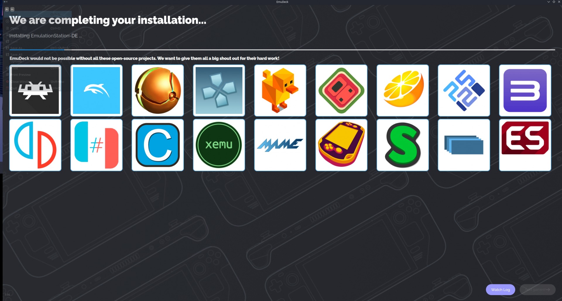 EmuDeck - Emulators on Steam Deck, SteamOS , Rog Ally and Windows