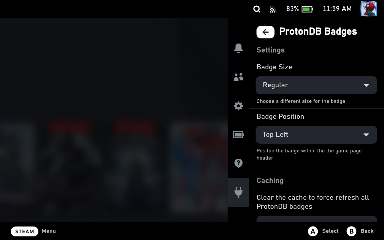 ProtonDB Badges Steam Deck Plugin – Steam Deck Life