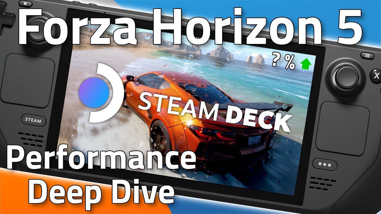 Forza Horizon 5 on the Steam Deck! 