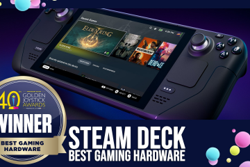 Steam Deck Wins Golden Joysticks Best Gaming Hardware