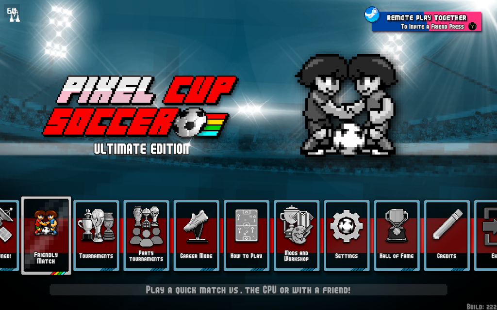 pixel cup soccer remote play