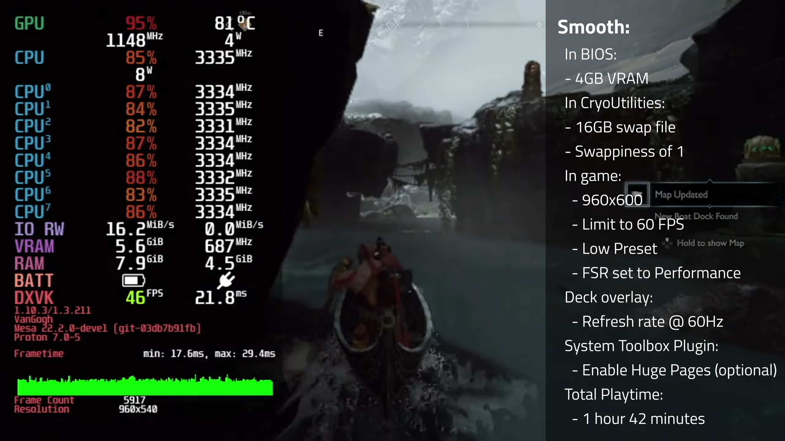 God of War PC graphics settings