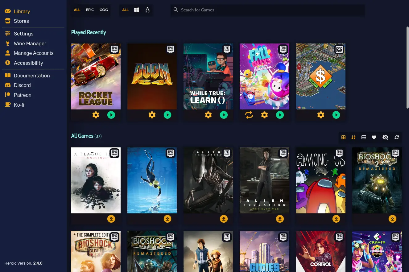 Epic Games Launcher Download (2023 Latest)