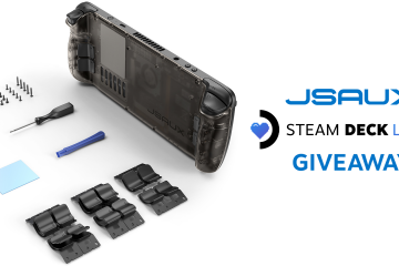 JSAUX Steam Deck Transparent Back Plate Giveaway