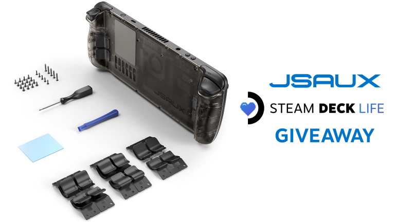 JSAUX Steam Deck Transparent Back Plate Giveaway