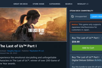 The Last Of Us Steam Deck Support To Come After PC Fixes