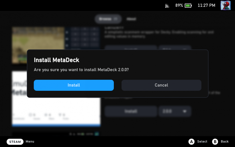 Get Emulation Games Metadata With MetaDeck Steam Deck Plugin