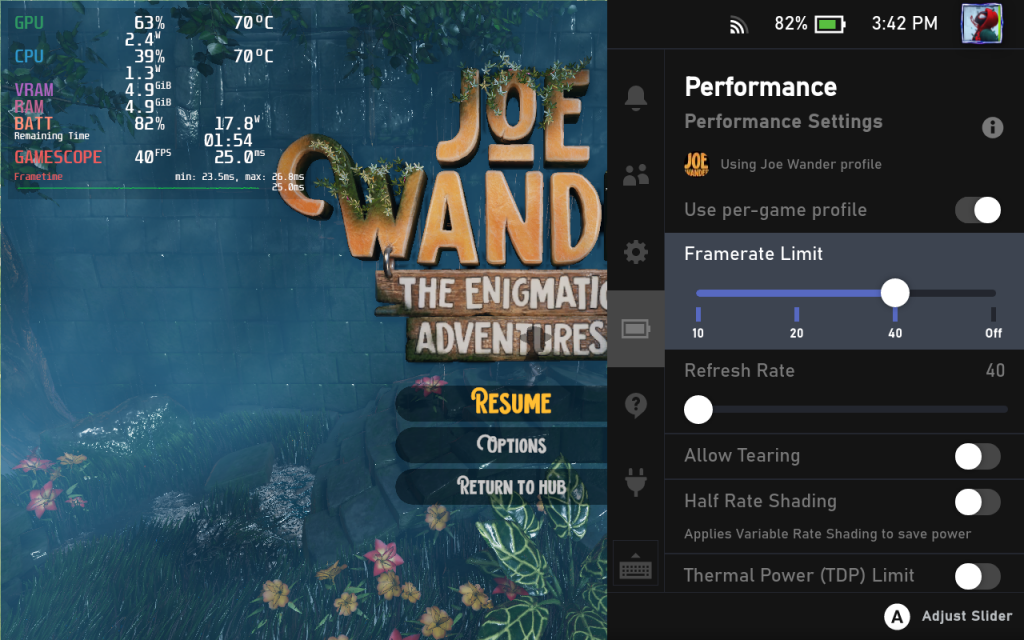 Joe Wander and the Enigmatic Adventures 40fps