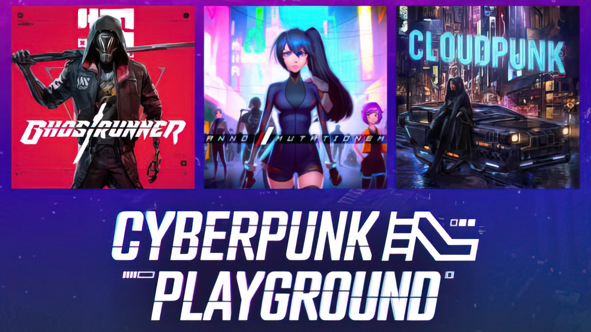 Cyberpunk Playground Humble Bundle For Steam Deck