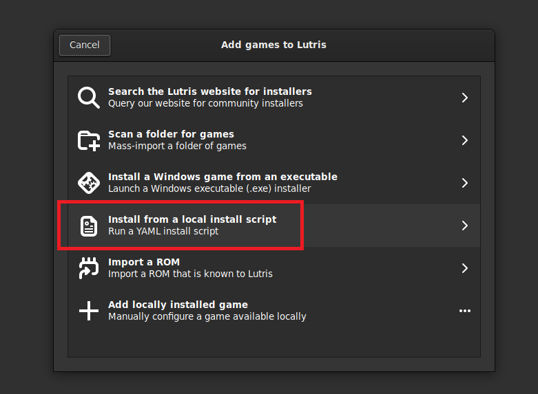 Trying to download games off of lutris and all that pops up is No games  found?? : r/Lutris