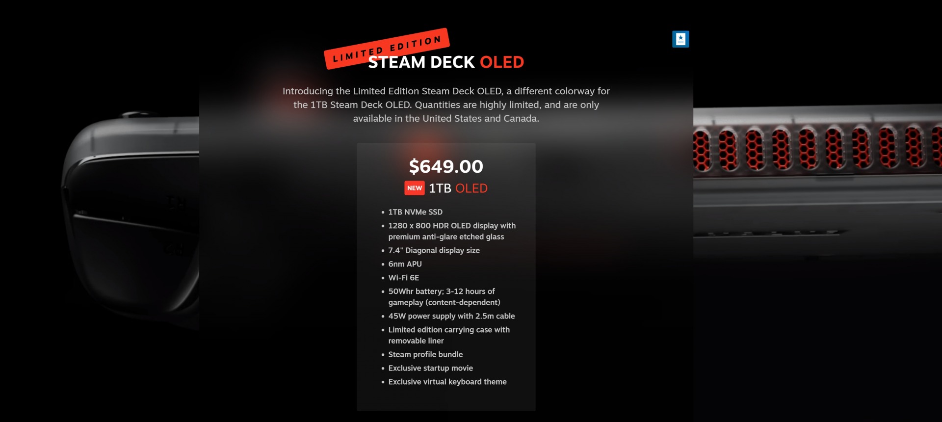 Introducing Steam Deck OLED - Now Available 